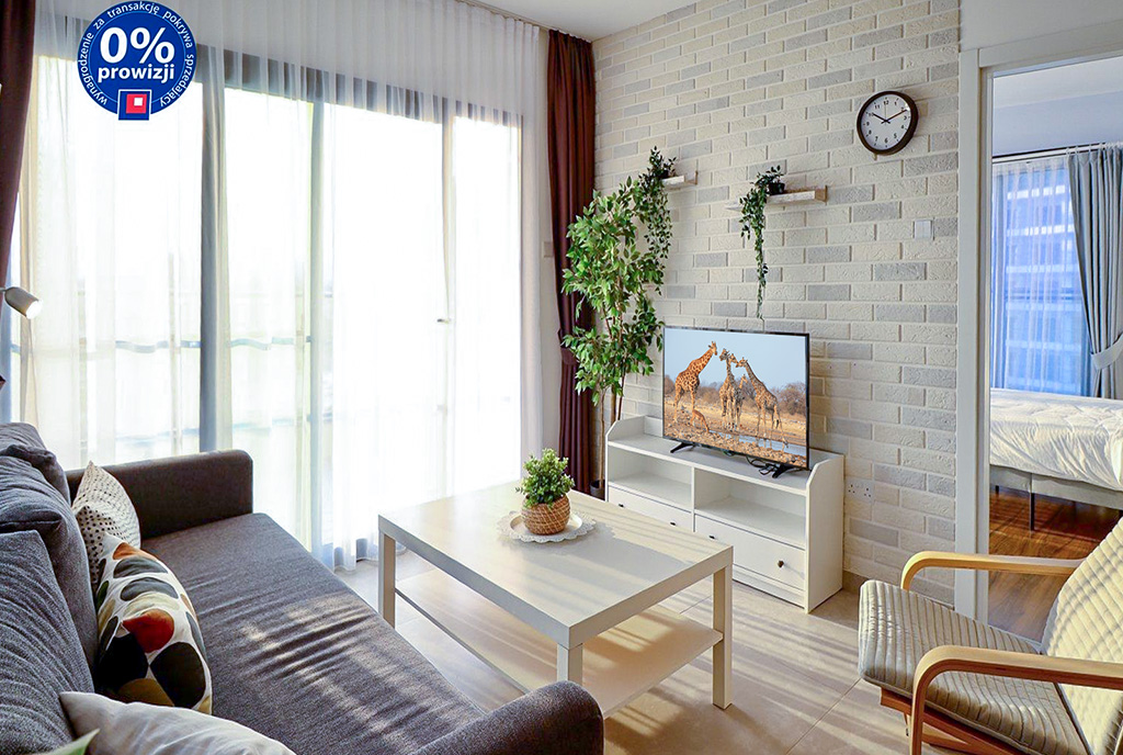 fragment salonu w luksusowym apartamencie na sprzedaż Cypr Bogaz