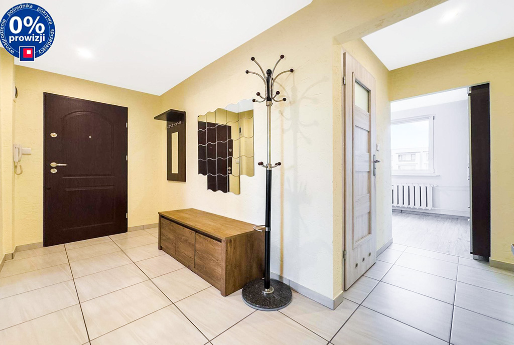 funkckjonalny przedpokój w ekskluzywnym apartamencie na sprzedaż Katowice okolice