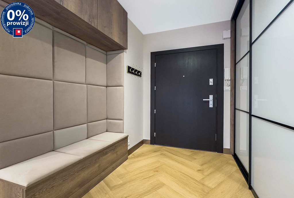 elegancki przedpokój w ekskluzywnym apartamencie na sprzedaż Katowice okolice