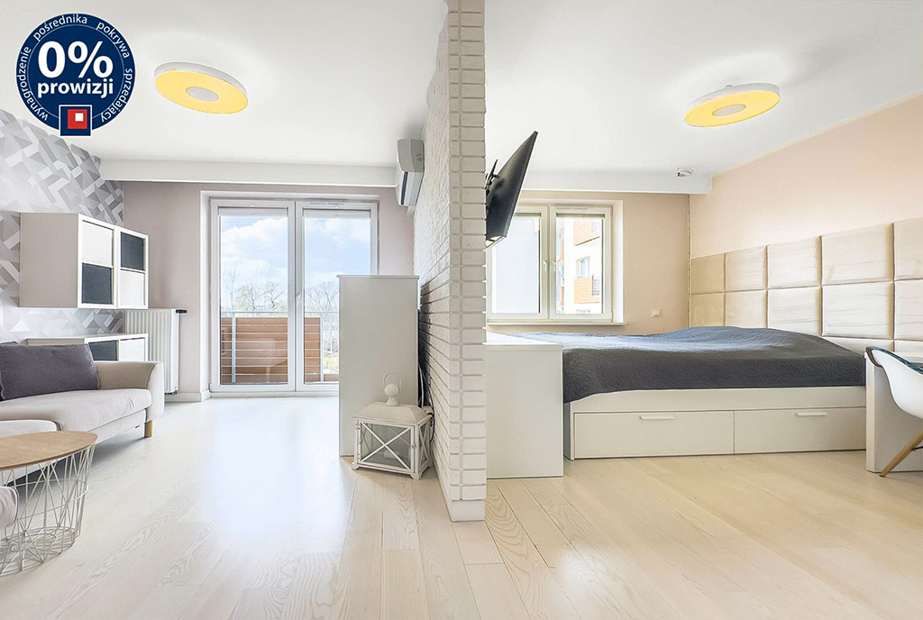 funkcjkonalny układ wnętrza w luksusowym apartamencie na sprzedaż Katowice