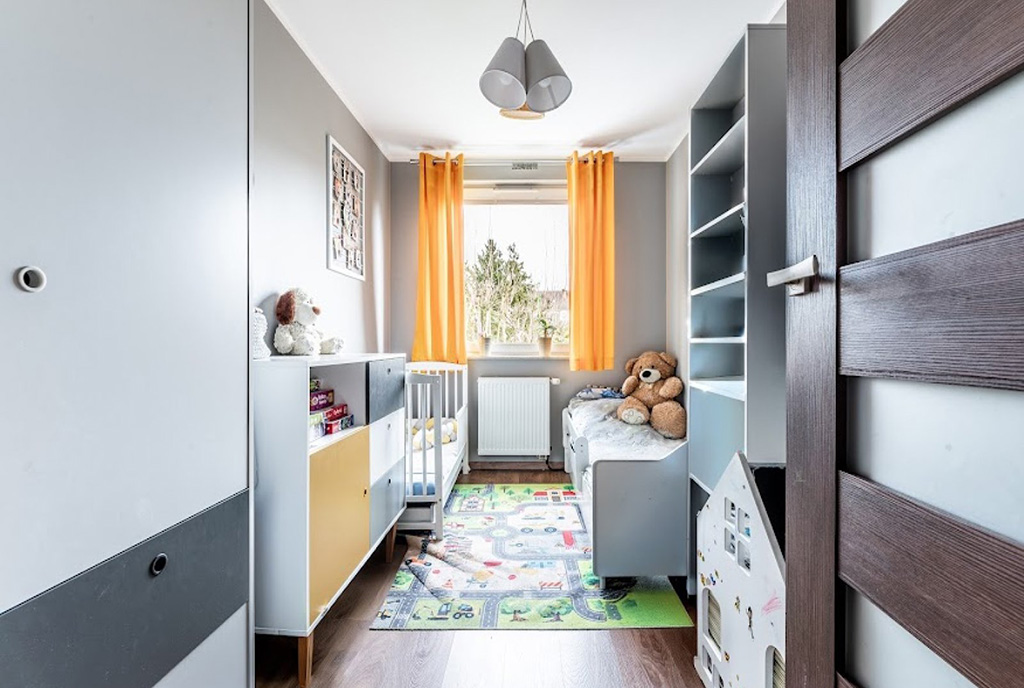 jeden z pokoi w ekskluzywnym apartamencie na sprzedaż Gdynia okolice