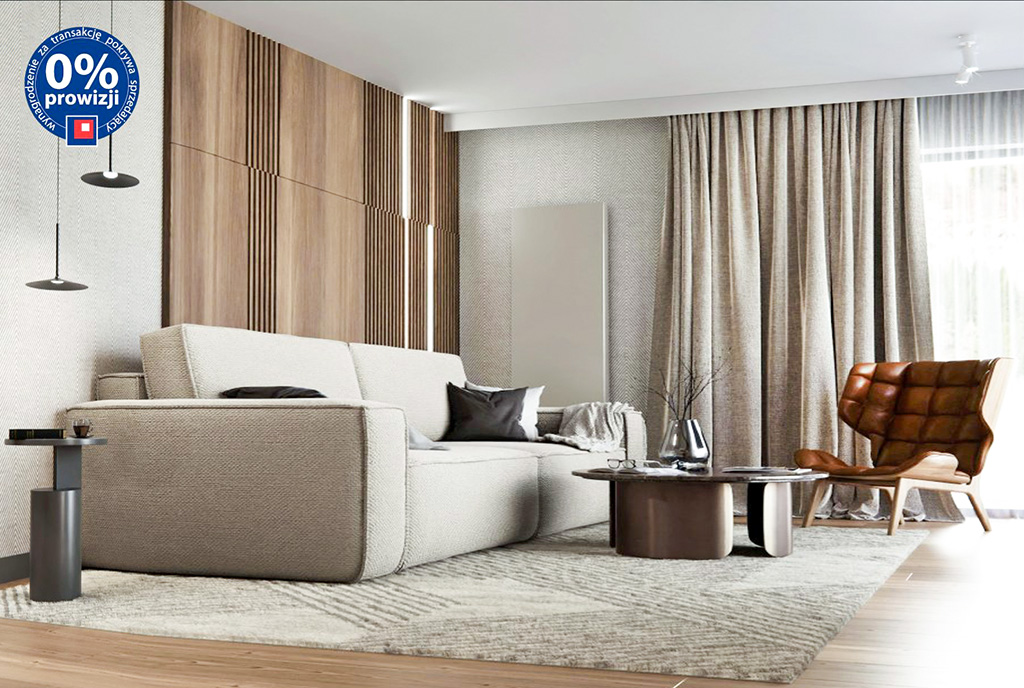 wytworny salon w ekskluzywnym apartamencie do sprzedaży Jelenia Góra okolice