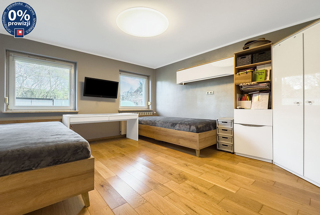 jeden z pokoi w ekskluzywnym apartamencie na sprzedaż Katowice okolice