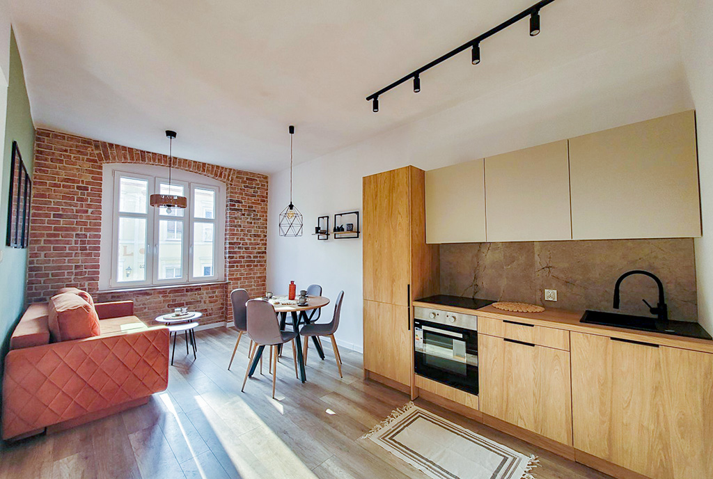 fragment komfortowego wnętrza luksusowego apartamentu na sprzedaż Kwidzyn