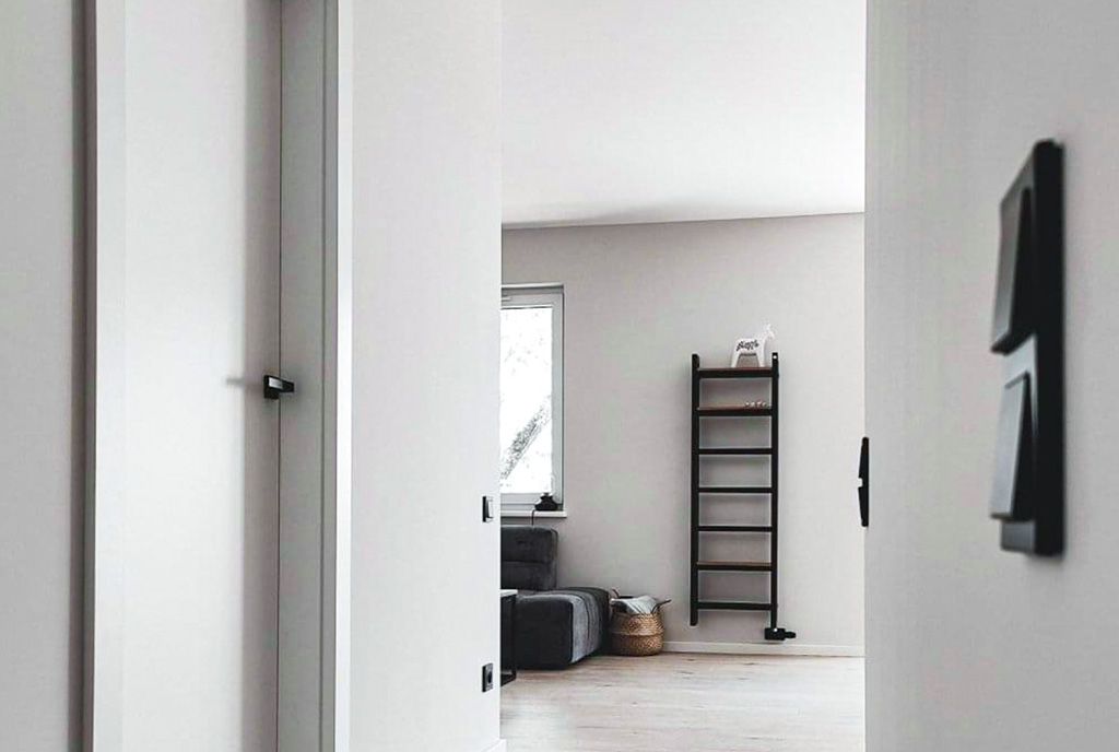 nowoczesne, białe wnętrza w ekskluzywnym apartamencie na sprzedaż Bielsko-Biała okolice
