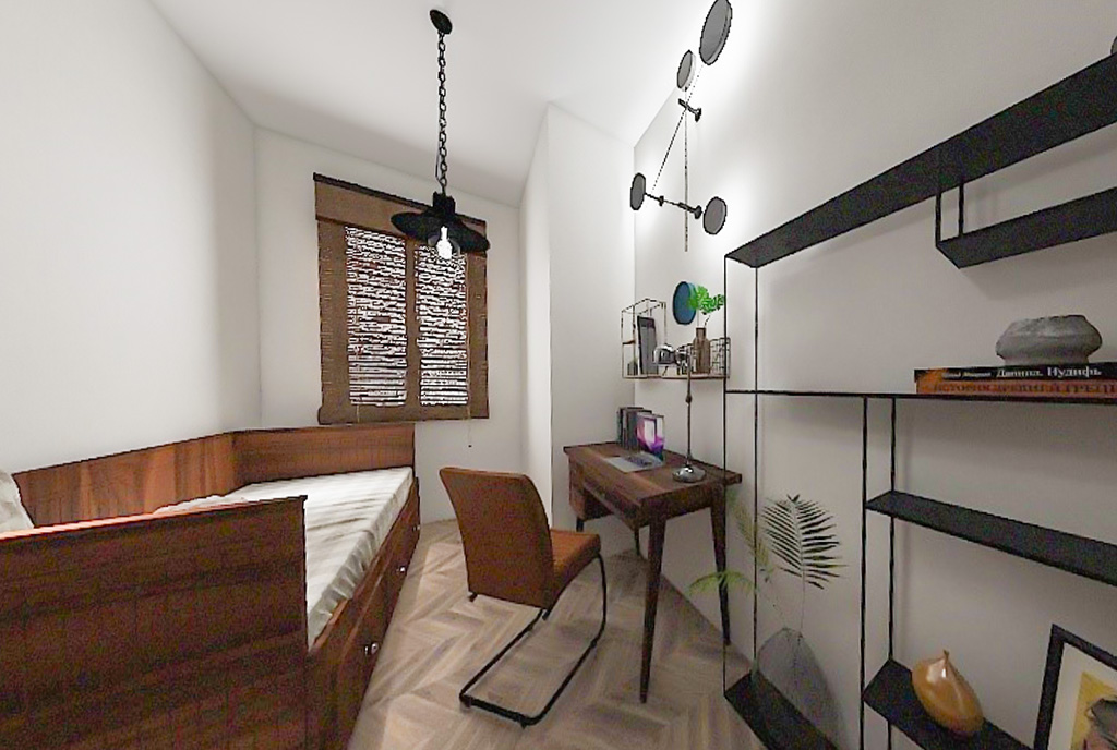 fragment pokoju dla dziecka w luksusowym apartamencie na sprzedaż Gdańsk