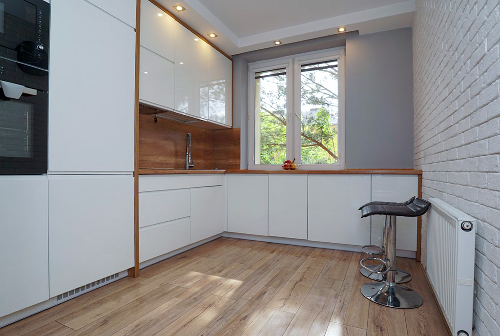 imponujący aneks kuchenny w luksusowym apartamencie na sprzedaż Piotrków Trybunalski okolice