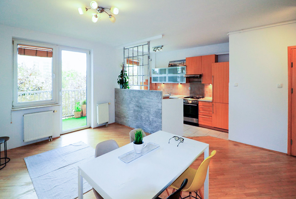nowoczesne wnętrze ekskluzywnego apartamentu do sprzedaży Warszawa