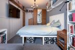 zadbana sypialnia w ekskluzywnym apartamencie na sprzedaż Wrocław