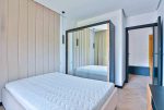 fragment sypialni w ekskluzywnym apartamencie na wynajem Elbląg