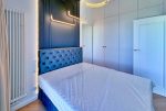 fragment sypialni w luksusowym apartamencie do wynajmu Szczecin