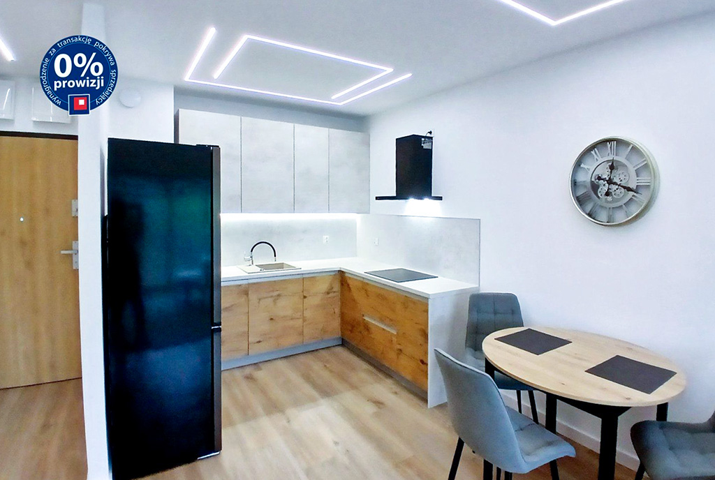 zbiżenie na aneks kuchenny w luksusowym apartamencie do wynajmu Wałbrzych okolice