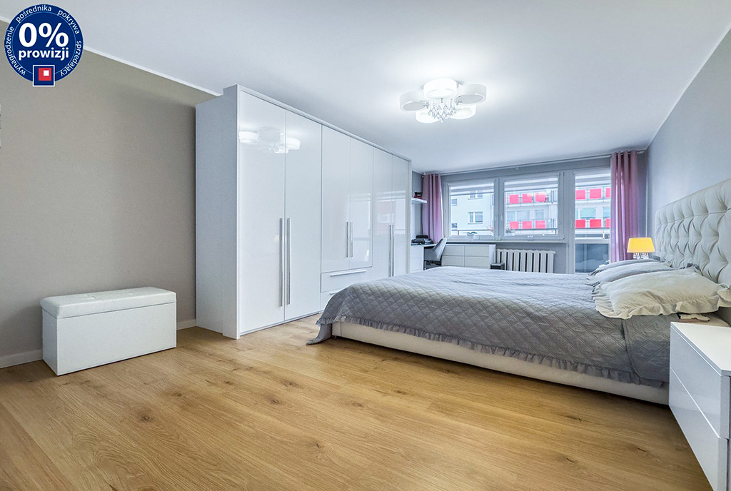 fantastyczna sypialnia w ekskluzywnym apartamencie na sprzedaż Katowice okolice