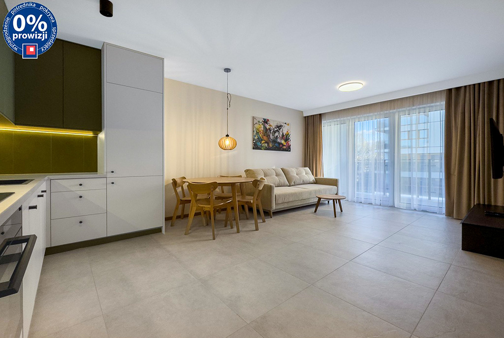 fragment pokoju dziennego w luksusowym apartamencie do wynajmu Katowice okolice