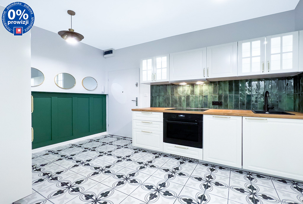 fragment kuchni w ekskluzywnym apartamencie na wynajem Katowice