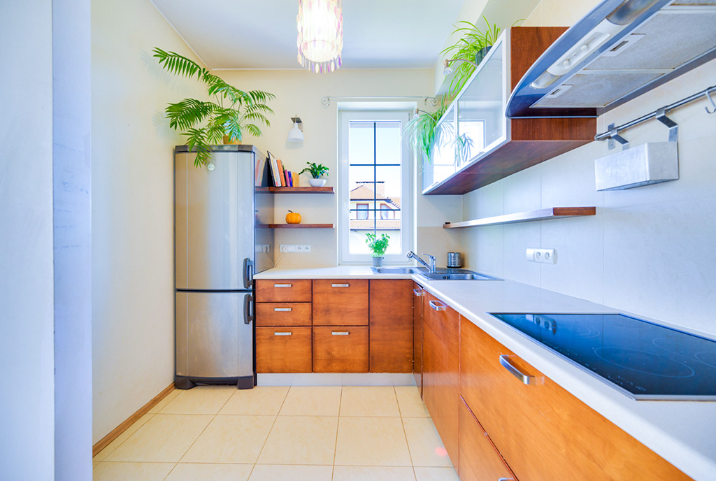 zabudowana kuchnia w luksusowym apartamencie na sprzedaż Gdańsk okolice