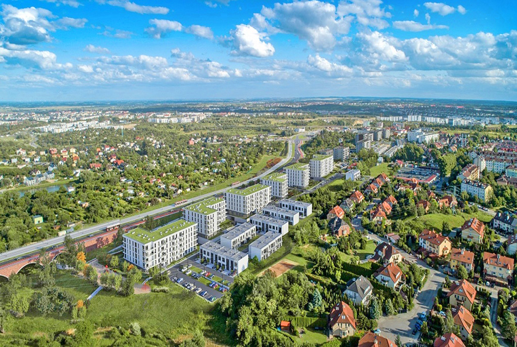 malownicza okolica otaczająca ekskluzywny apartament na sprzedaż Gdańsk