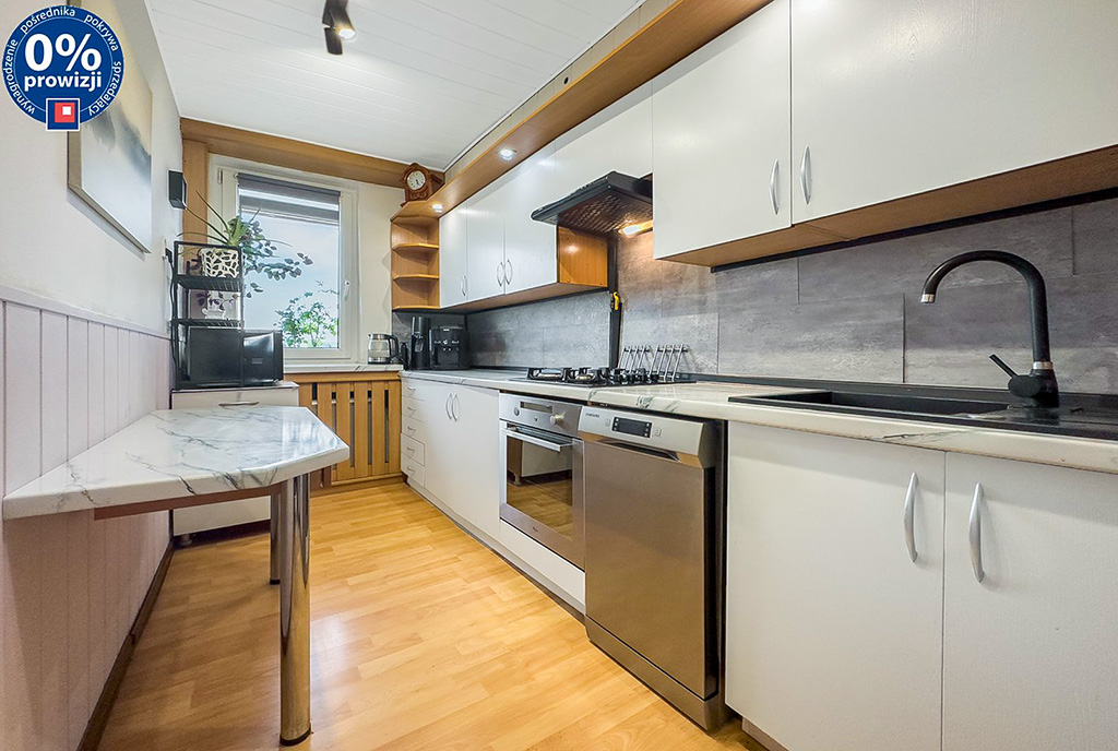 zabudowana kuchnia w luksusowym apartamencie na sprzedaż Katowice okolice