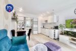 imponnujący salon w ekskluzywnym apartamencie do sprzedaży Słupsk