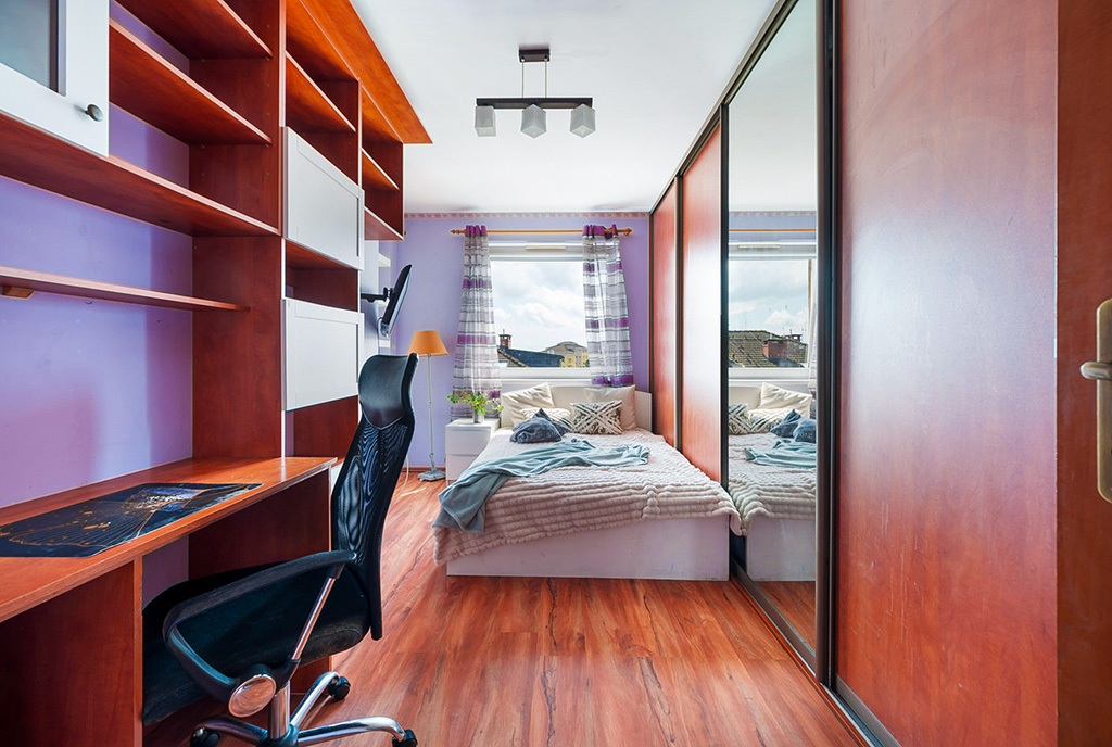 widok na jeden z pokoi w ekskluzywnym apartamencie na sprzedaż Gdańsk