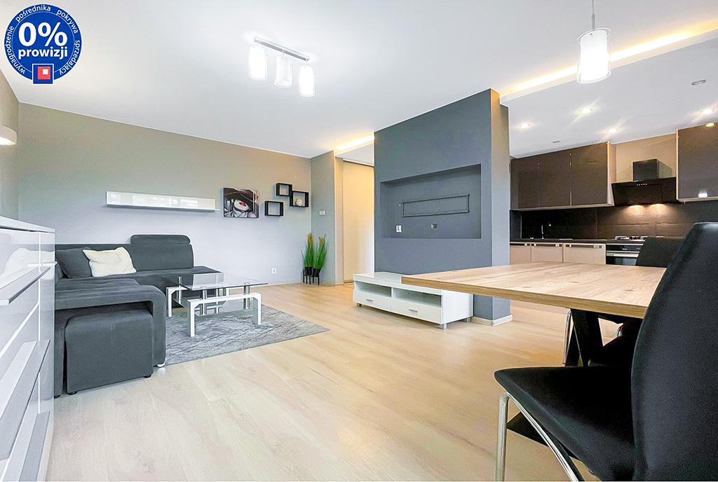 designerski pokój dzienny w ekskluzywnym apartamencie do sprzedaży Katowice okolice