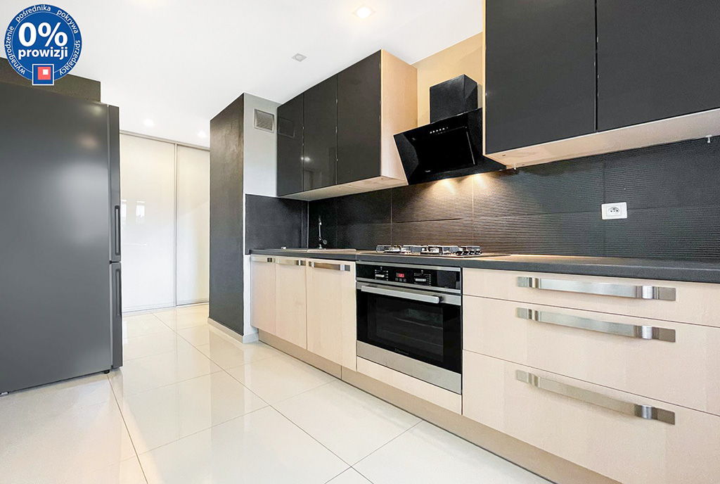 nowoczesna kuchnia w luksusowym apartamencie na sprzedaż Katowice okolice