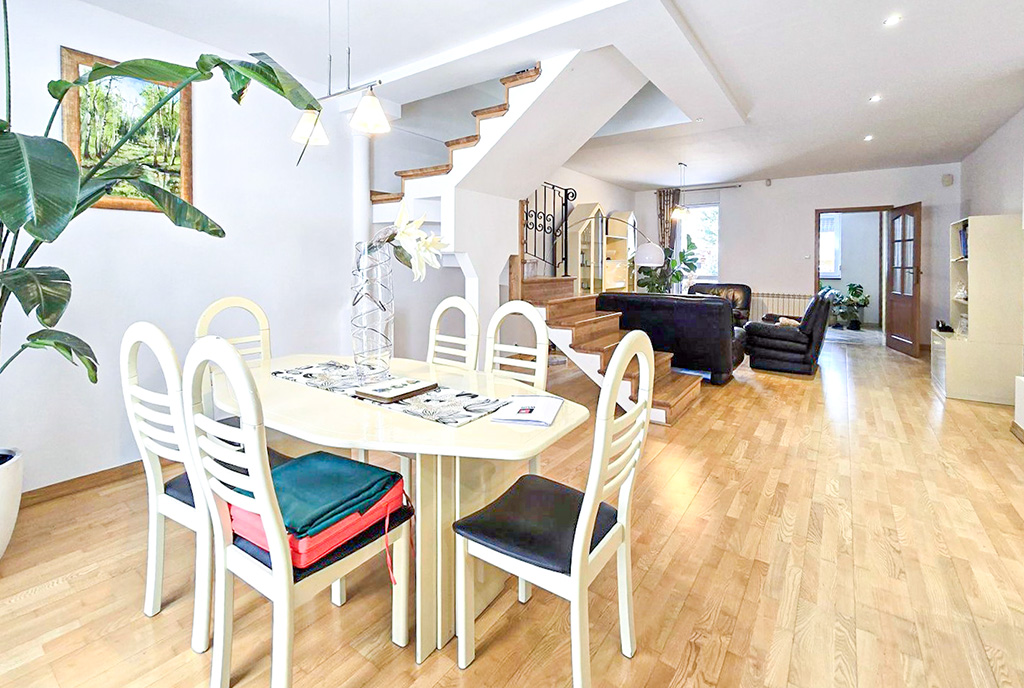 2-poziomwe wnętrze ekskluzywnej willi do sprzedaży Bielsko-Biała okolice