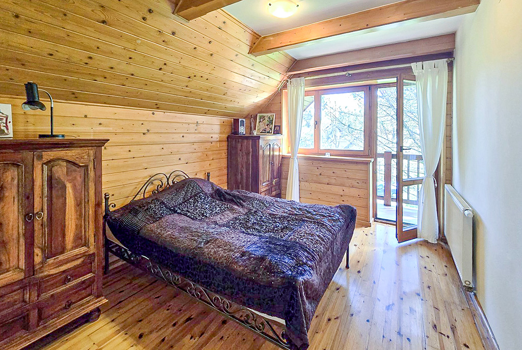 zaciszna sypialnia w luksusowej willi na sprzedaż Bielsko-Biała okolice