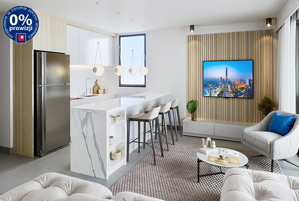 słoneczny pokój gościnny w ekskluzywnym apartamencie do sprzedaży Cypr (Pafos)