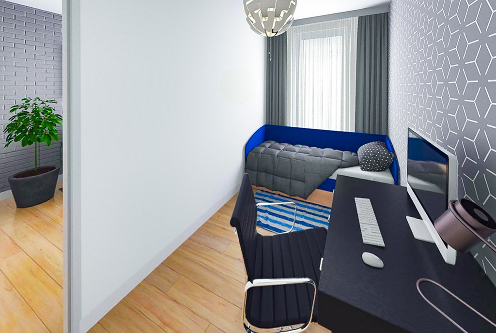 jedno z pomieszczeń w ekskluzywnym apartamencie na sprzedaż Gdańsk