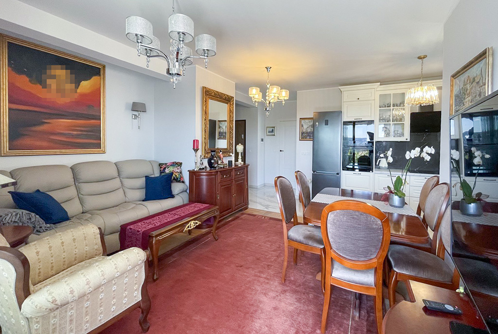 wytworne wnętrze ekskluzywnego apartamentu do sprzedaży Gdynia okolice