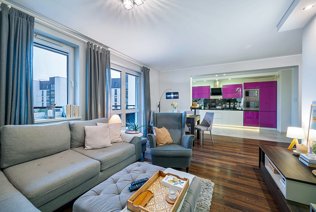 designerski salon w ekskluzywnym apartamencie do sprzedaży Grudziądz