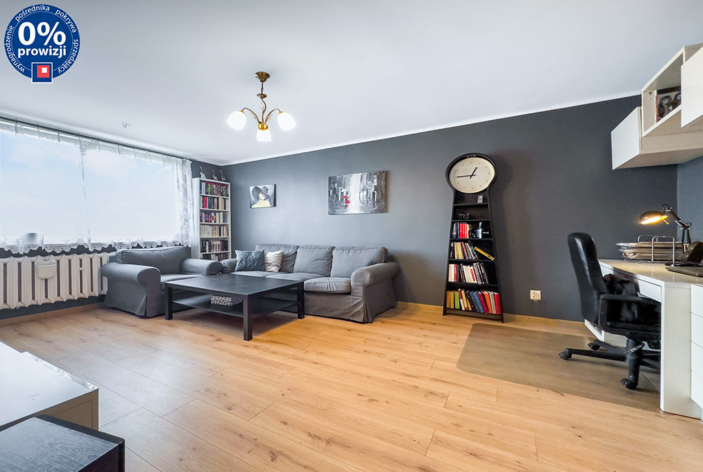 fragment salonu w ekskluzywnym apartamencie do sprzedaży Katowice (okolice)
