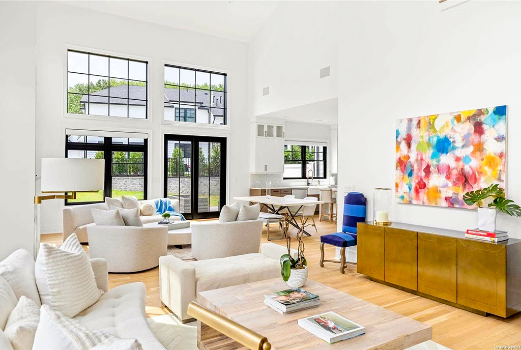 prestiżowy salon w luksusowym apartamencie na sprzedaż New York Stany Zjednoczone Ameryki