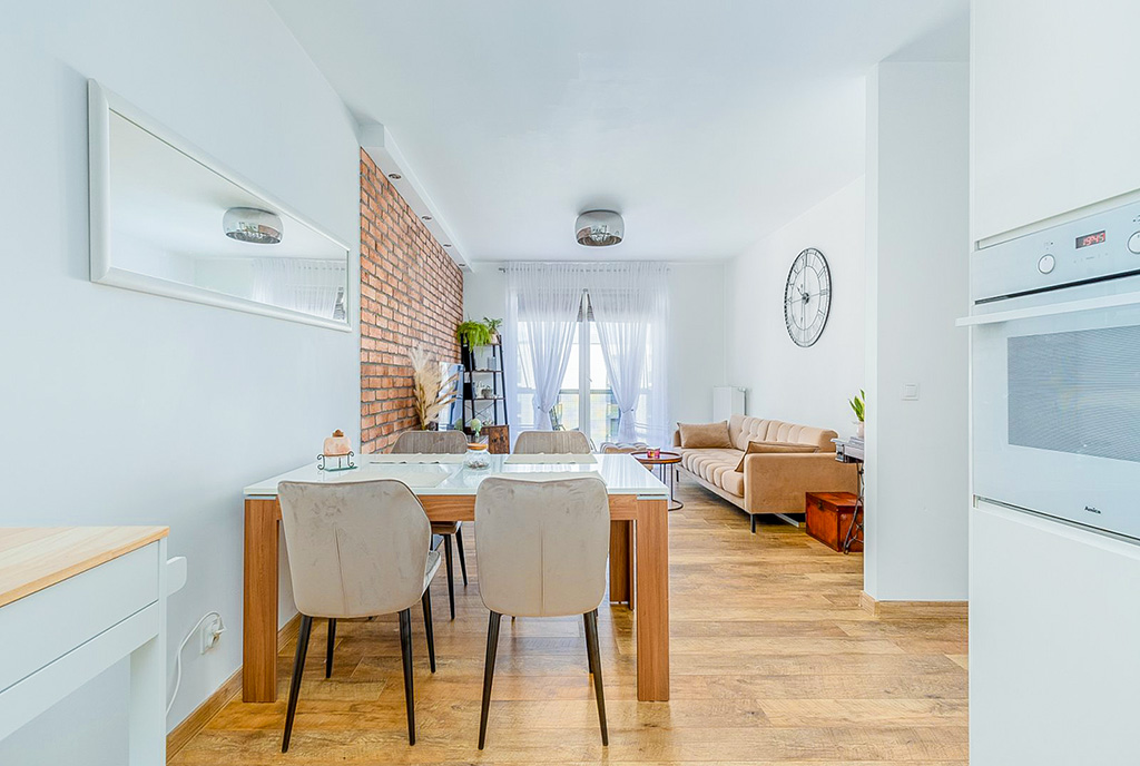 prestiżowe wnętrze luksusowego apartamentu na sprzedaż Szczecin