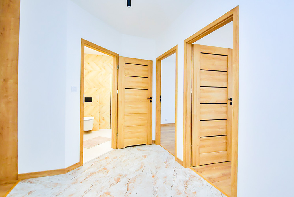 funkckonalny korytarz w ekskluzywnym apartamencie na sprzedaż Gorzow Wielkopolski