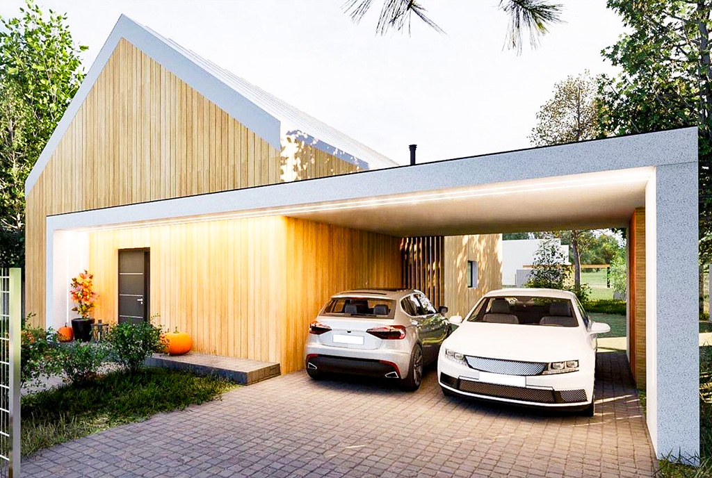 designerska architektura ekskluzywnej willi do sprzedaży Częstochowa (okolice)