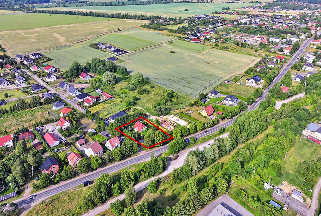 malownicza okolica, gdzie znajduje sie ekskluzywna willa na sprzedaż Gorzów Wielkopolski (okolice)