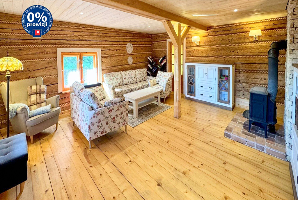 jedno z pomieszczeń w ekskluzywnej willi na sprzedaż Bielsko-Biała (okolice)