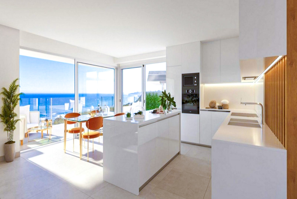 fragment wnętrza ekskluzywnej willi do sprzedaży Hiszpania El Chaparral Mijas Costa