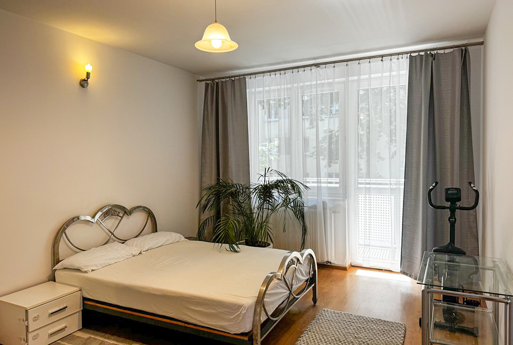 fragment sypialni w ekskluzywnym apartamencie na sprzedaż Białystok