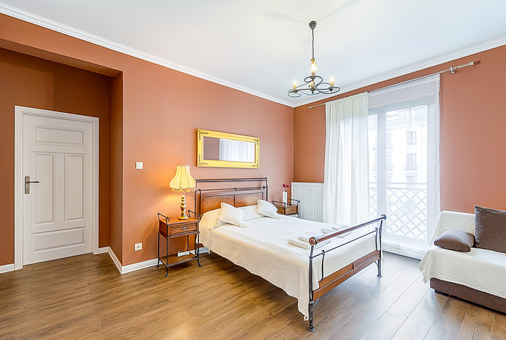 zaciszna sypialnia w ekskluzywnym apartamencie na sprzedaż Białystok