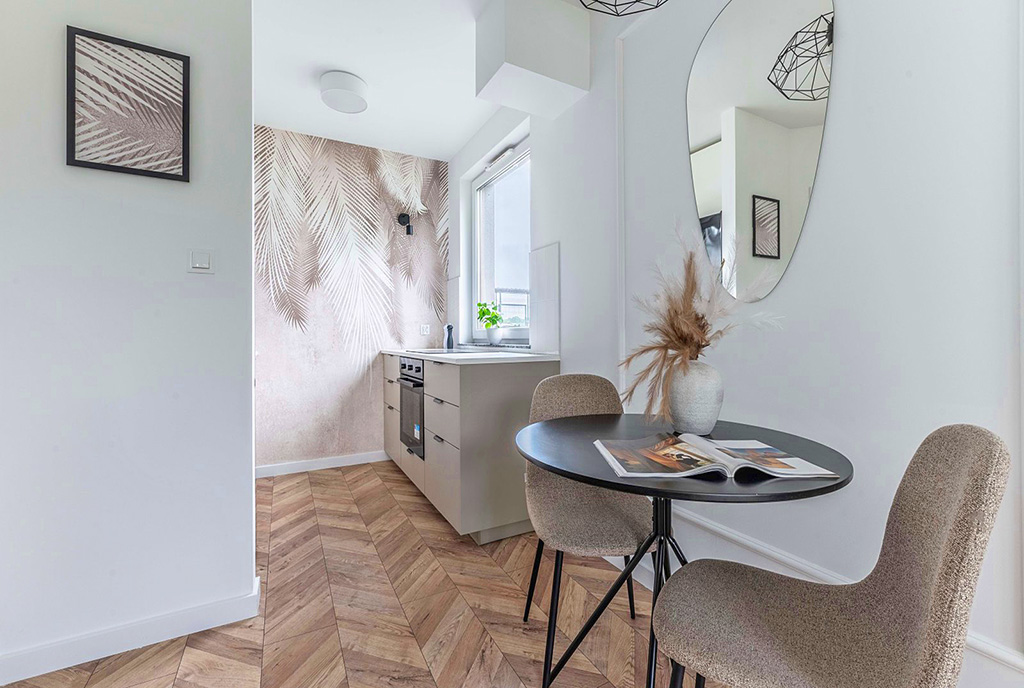 fragment wnętrza luksusowego apartamentu na sprzedaż Gdynia (okolice)