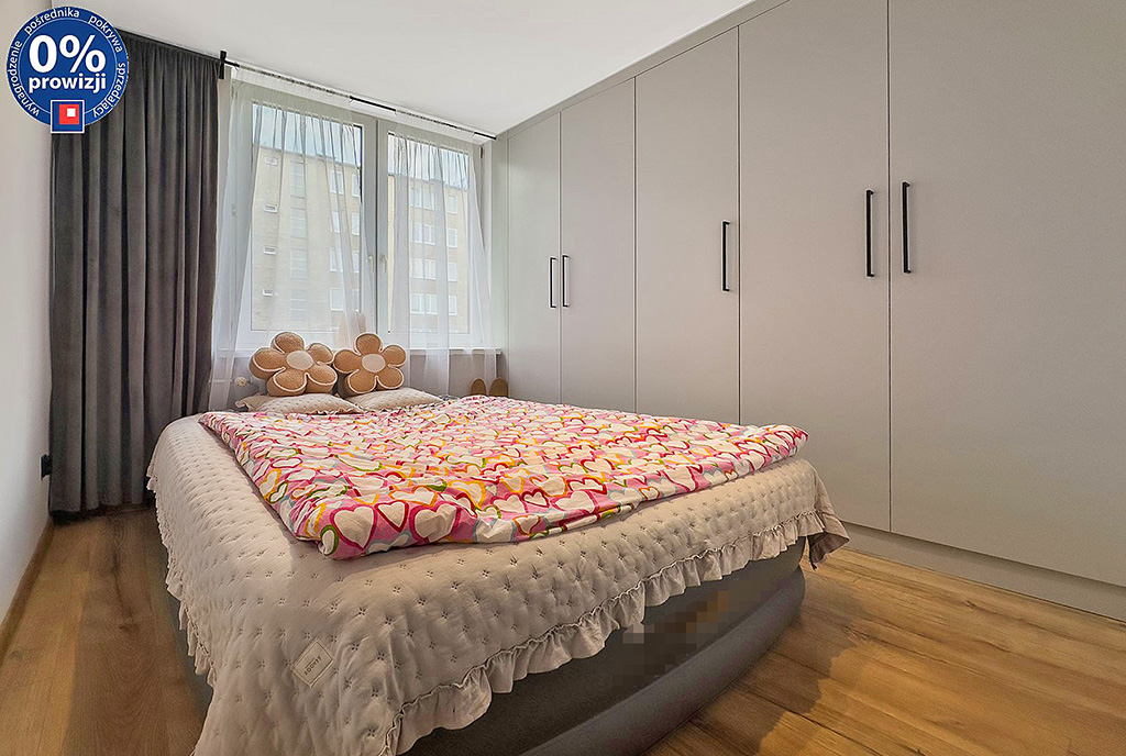 fragment sypialni w ekskluzywnym apartamencie na sprzedaż Katowice okolice