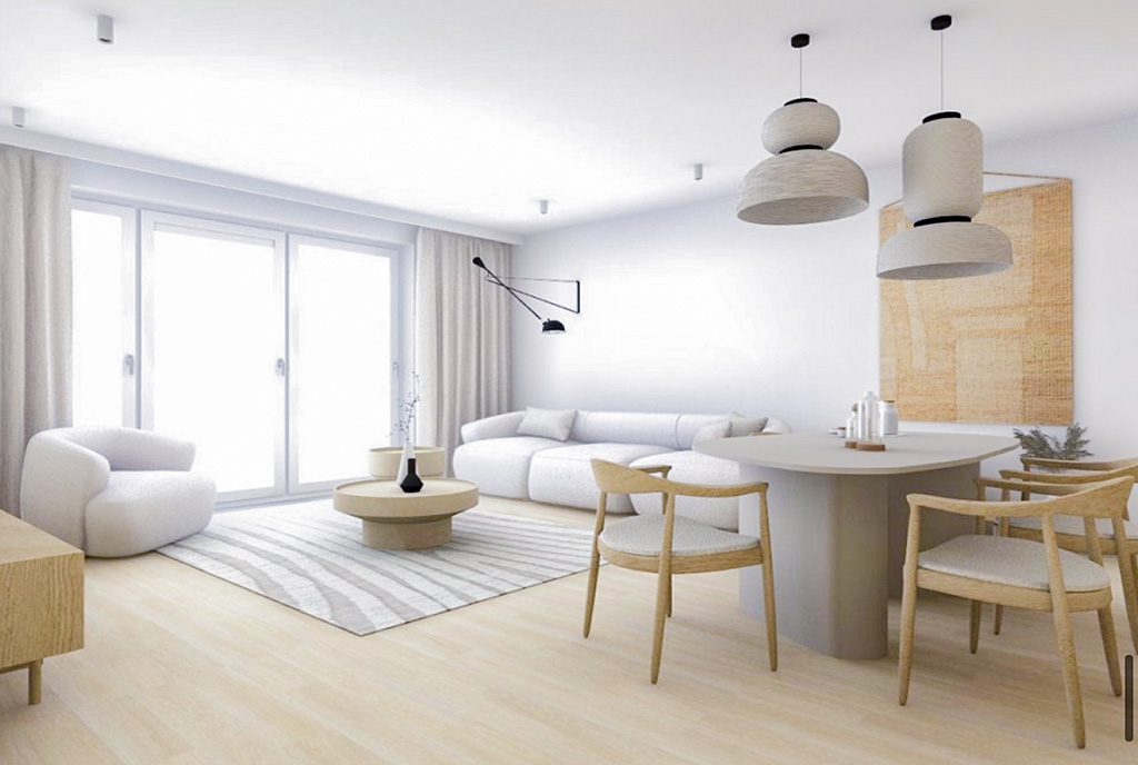designerskie wnętrze ekskluzywnego apartamentu do sprzedaży Gdańsk