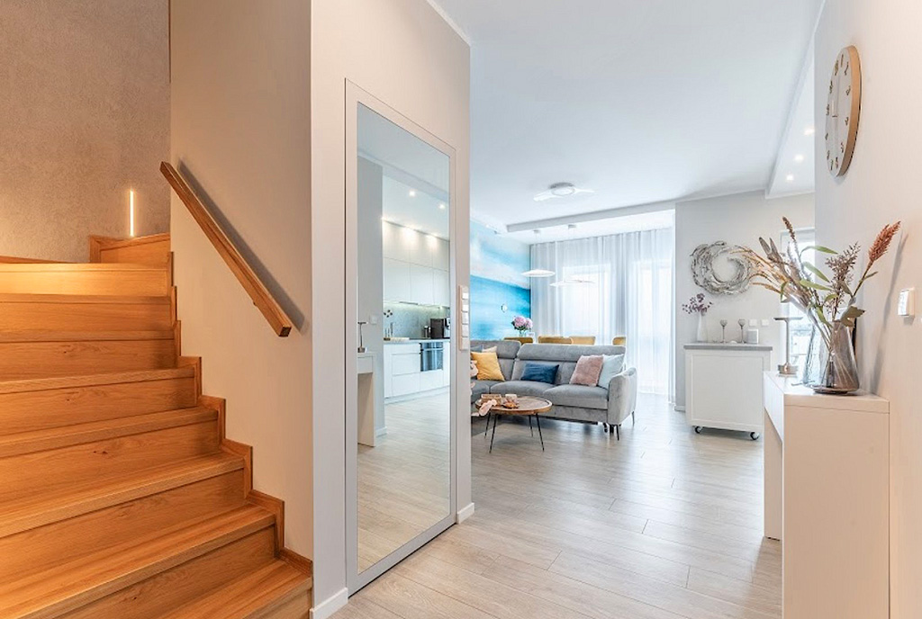 koomfortowe wnętrze luksusowgo apartamentu na sprzedaż Gdynia okolice