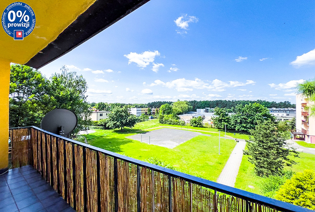 widokowy balkon przy ekskluzywnym apartamencie na sprzedaż Katowice