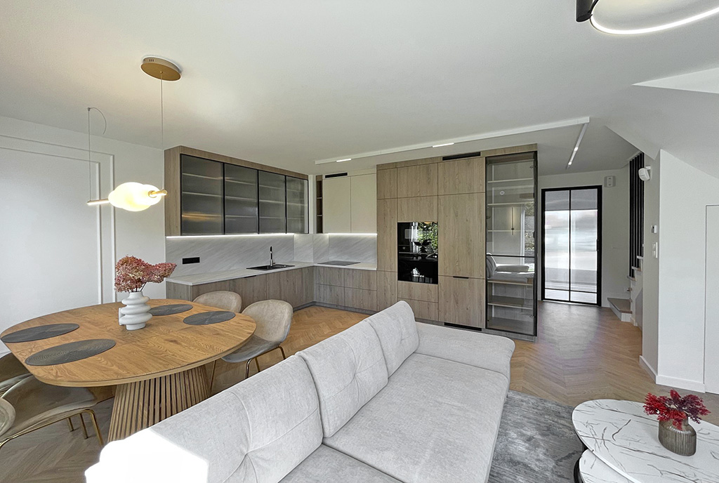 nowoczesne wnętrze ekskluzywnej rezydencji do sprzedaży Gdynia okolice