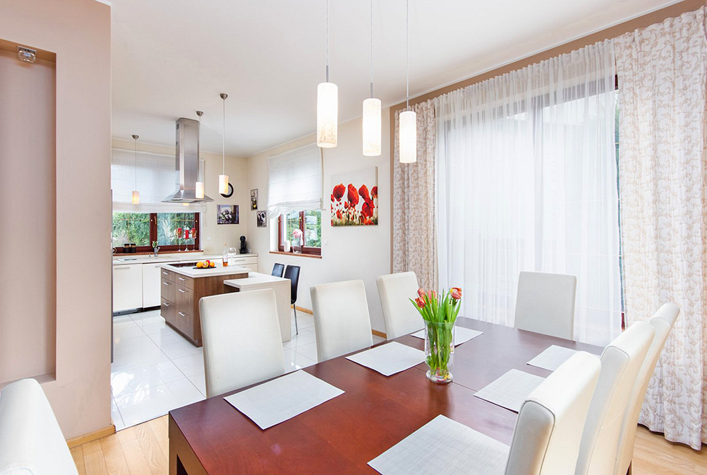 nowoczesne wnętrze luksusowej willi na sprzedaż Szczecin (okolice)