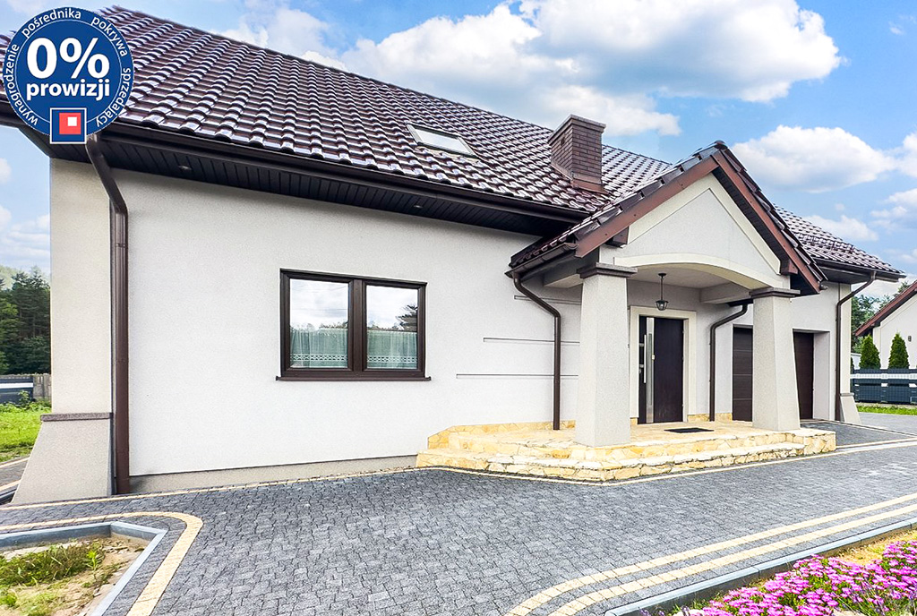 imponująca bryła ekskluzywnej willi na sprzedaż Katowice (okolice)